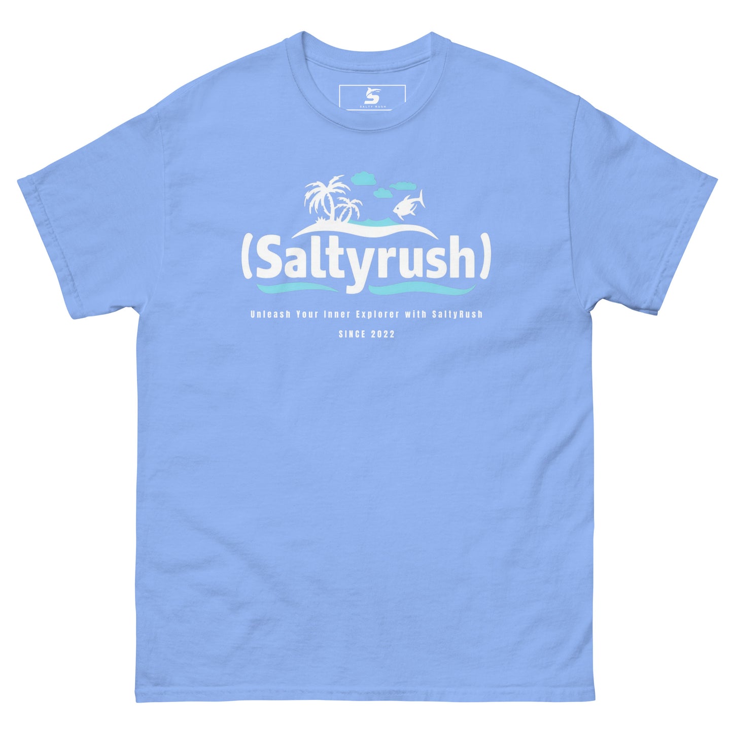 SALTYRUSH EXPLORER COTTON CREWNECK TSHIRT