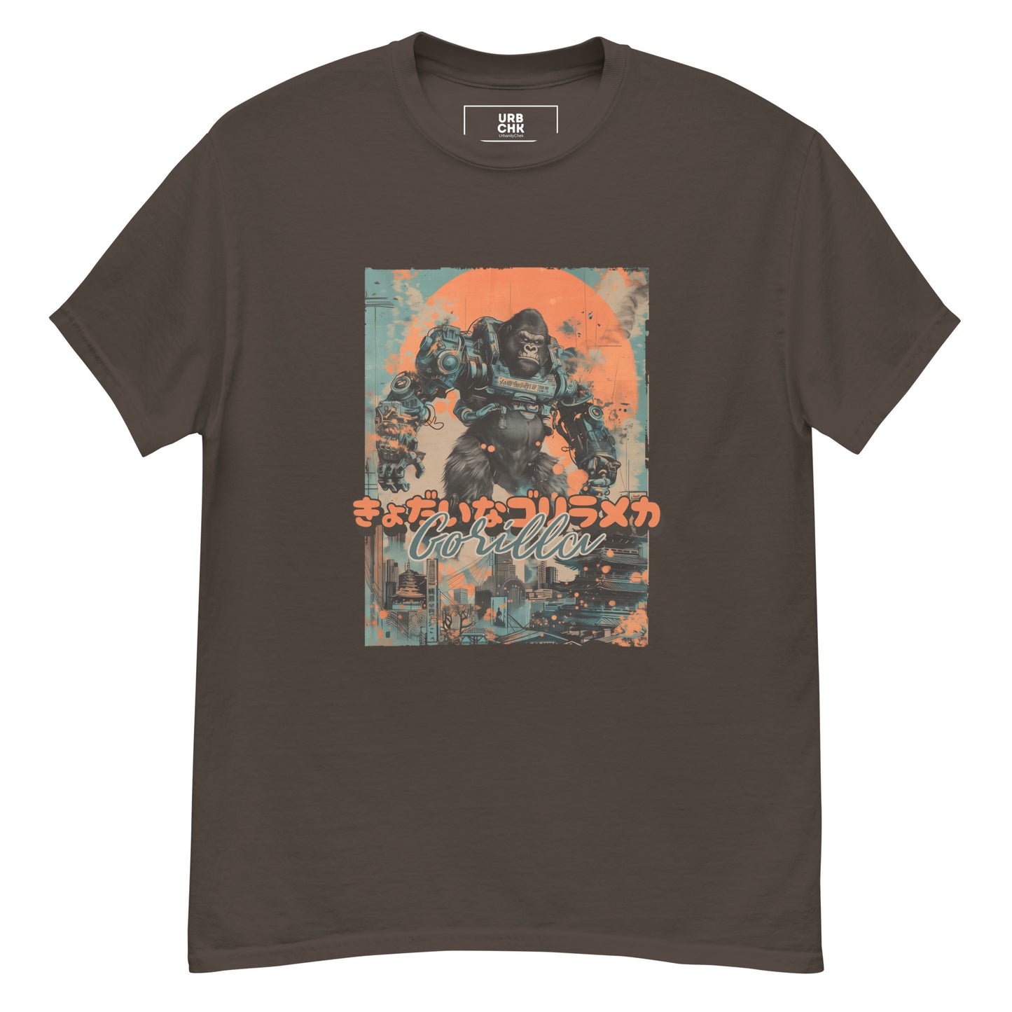 MEN'S T-SHIRT URBANTYCHEK CREW NECK TEES & T-SHIRT