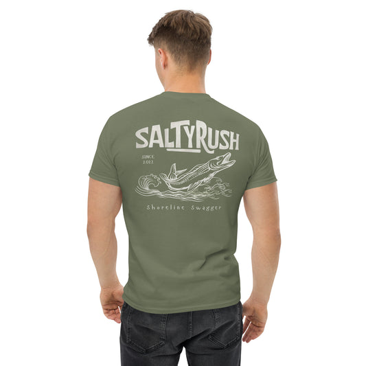 SALTYRUSH COTTON CREWNECK TEE