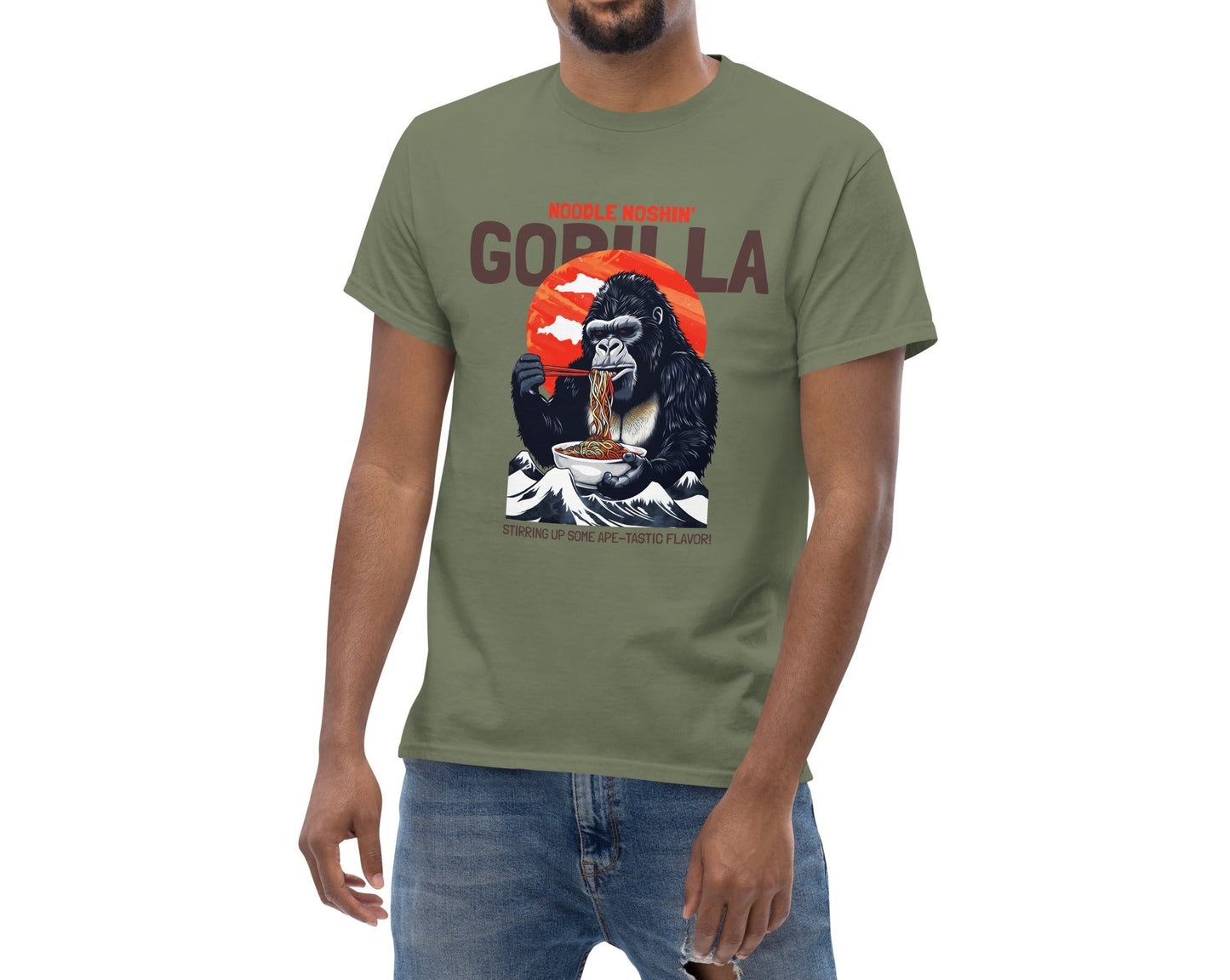 MEN'S COOL TSHIRT GORILLA FUNNY TSHIRTS