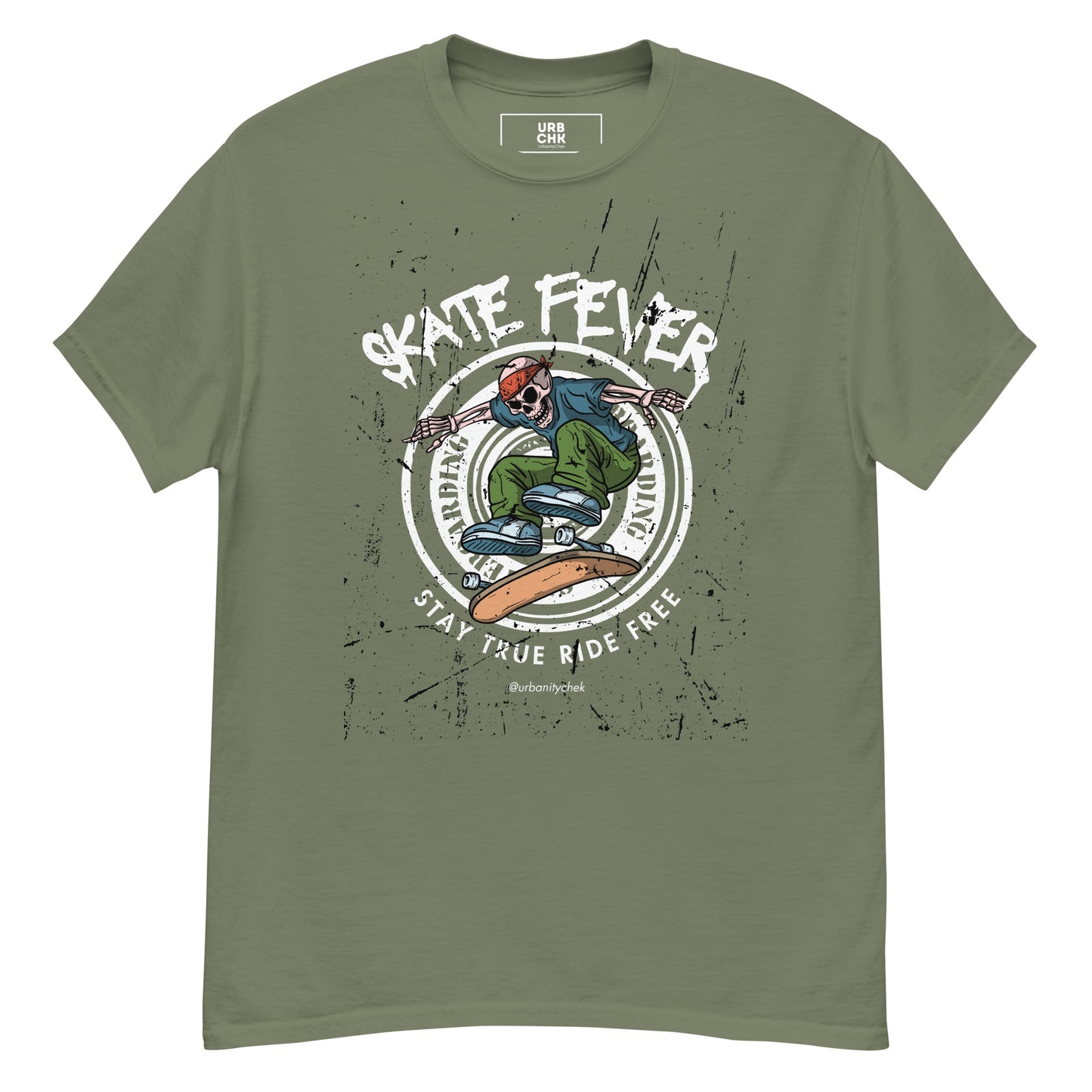 SKATE TSHIRT MEN'S TSHIRT CREWNECK MEN TSHIRT