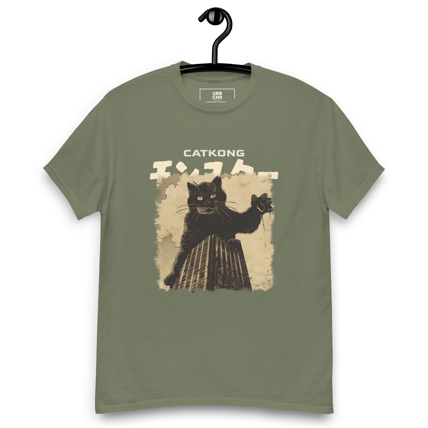 MEN'S TSHIRT CATKONG CAT LOVER FUNNY TSHIRT