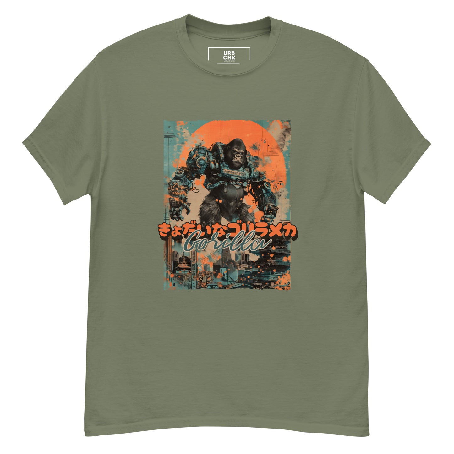 MEN'S T-SHIRT URBANTYCHEK CREW NECK TEES & T-SHIRT