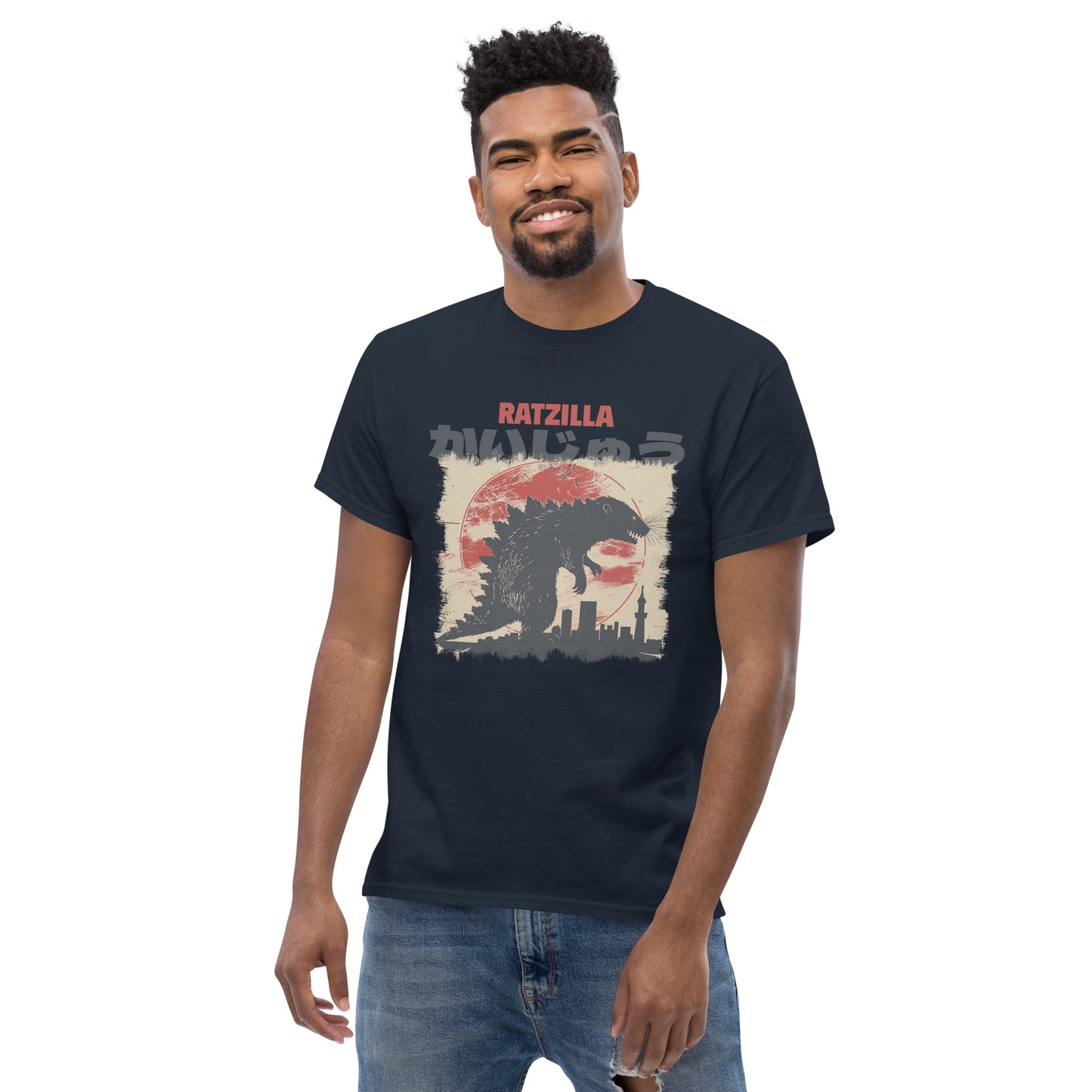 MEN'S THISRT RATZILLA TSHIRT FOR MEN COOL TSHIRTS FOR MEN