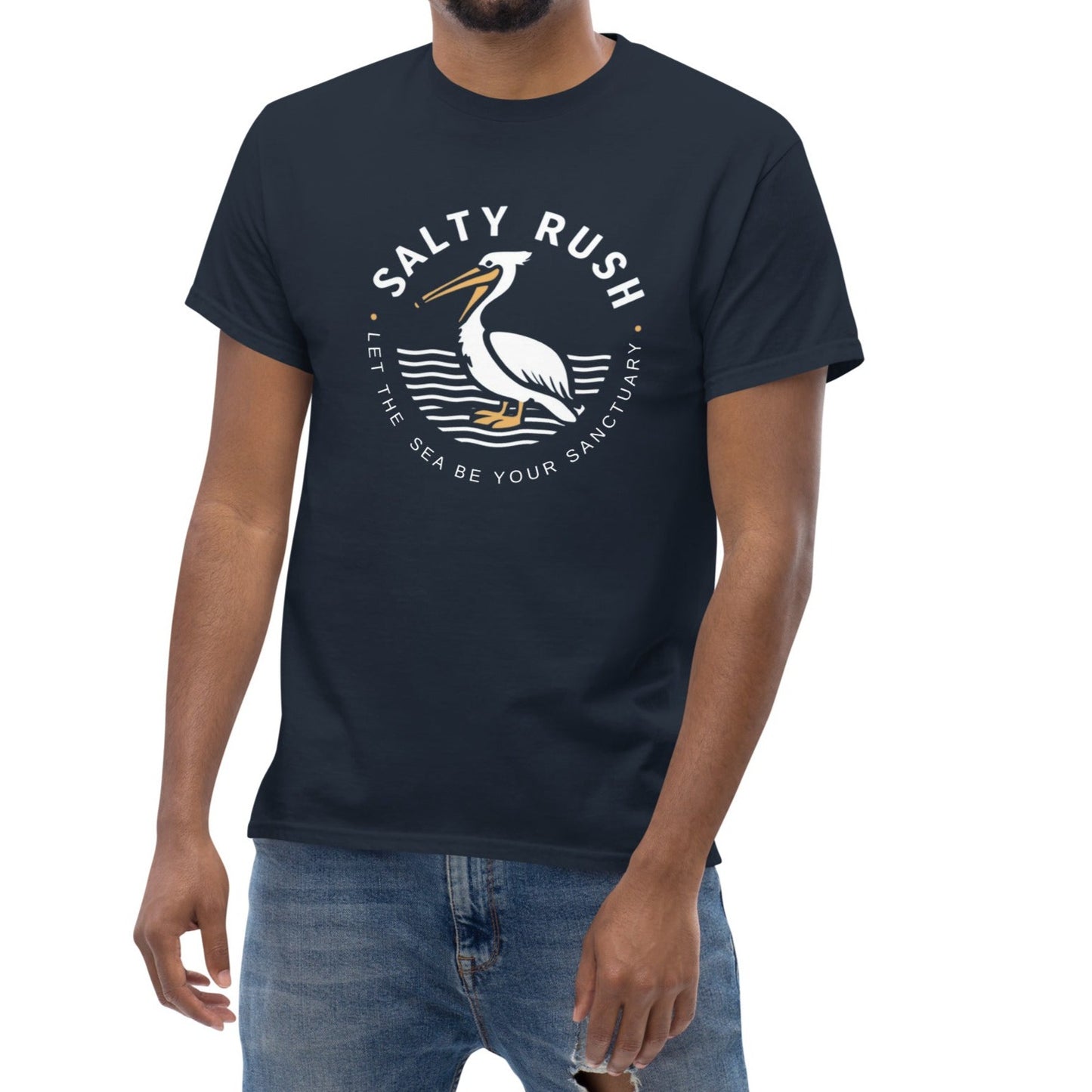 SALTY RUSH T-SHIRTS FOR MEN SUMMER TEES