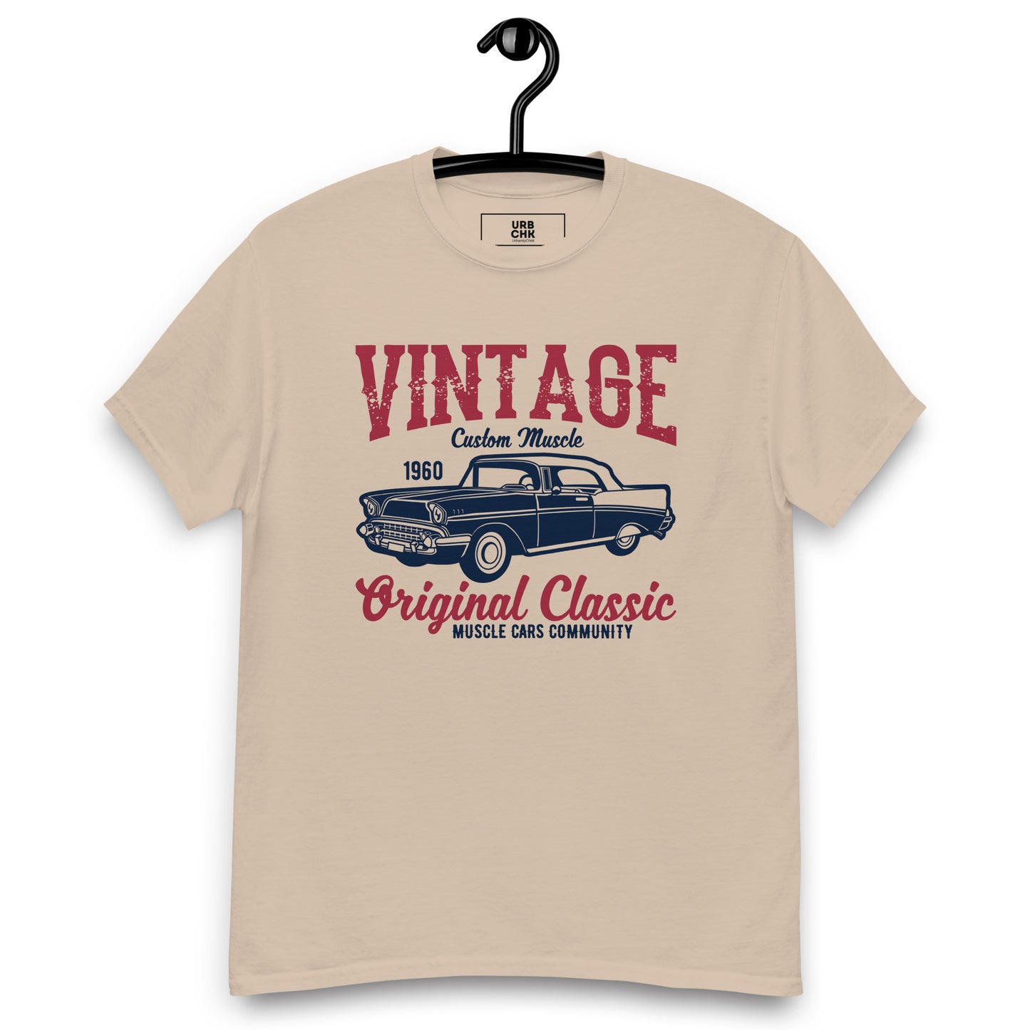 VINTAGE MEN'S TSHIRT RETRO TEES MEN CREWNECK MEN TSHIRTS