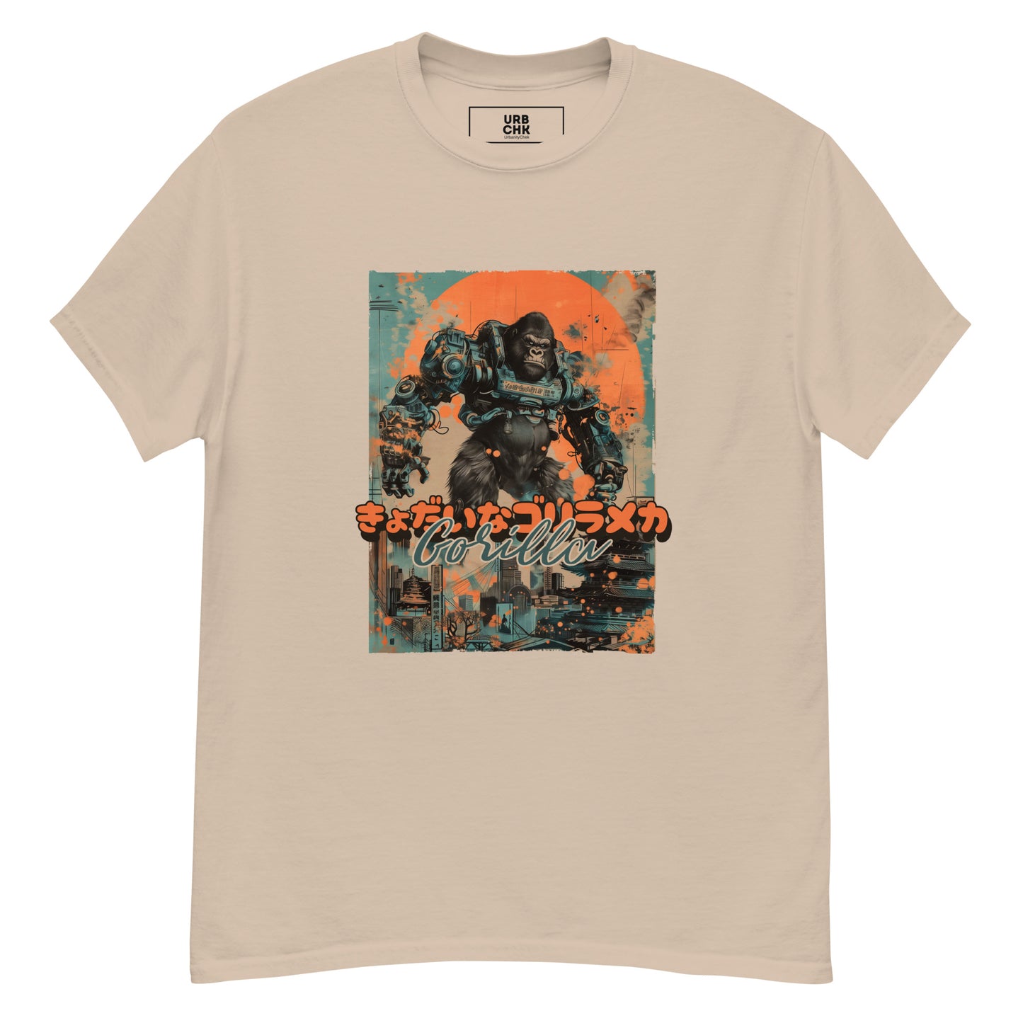 MEN'S T-SHIRT URBANTYCHEK CREW NECK TEES & T-SHIRT