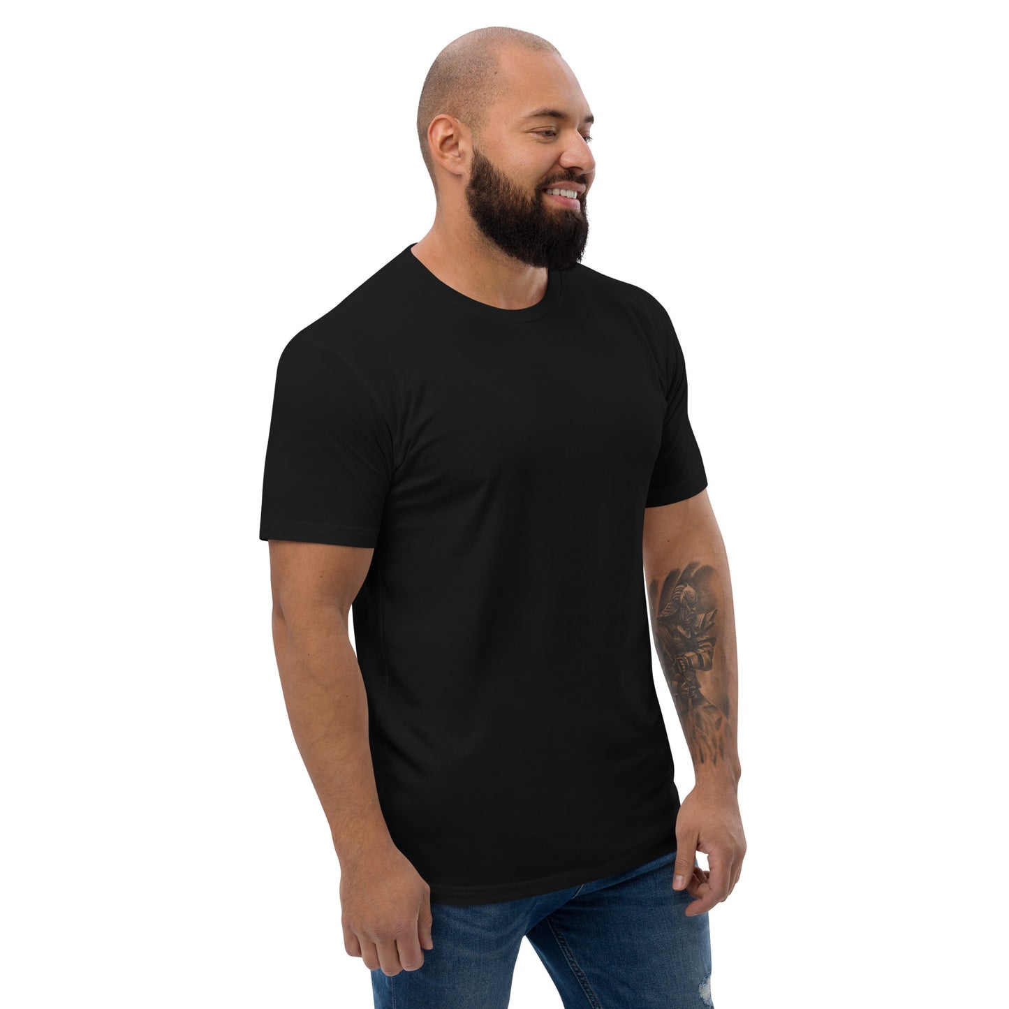 URBANITYCHEK CREW FITTED SHORT SLEEVE T-SHIRT