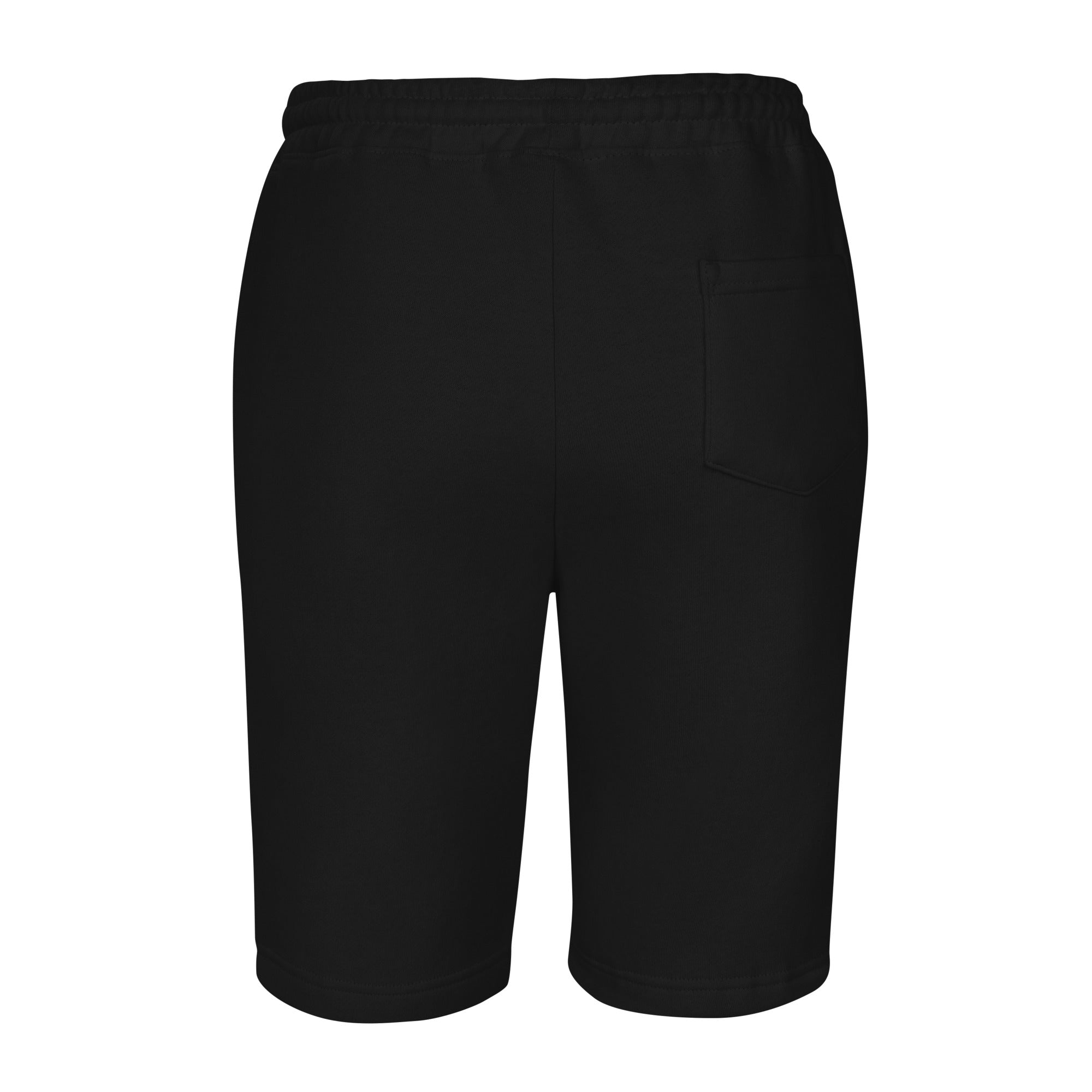 MEN'S CASUAL FLEECE SHORTS EMBROIDERED TIGER DESIGN