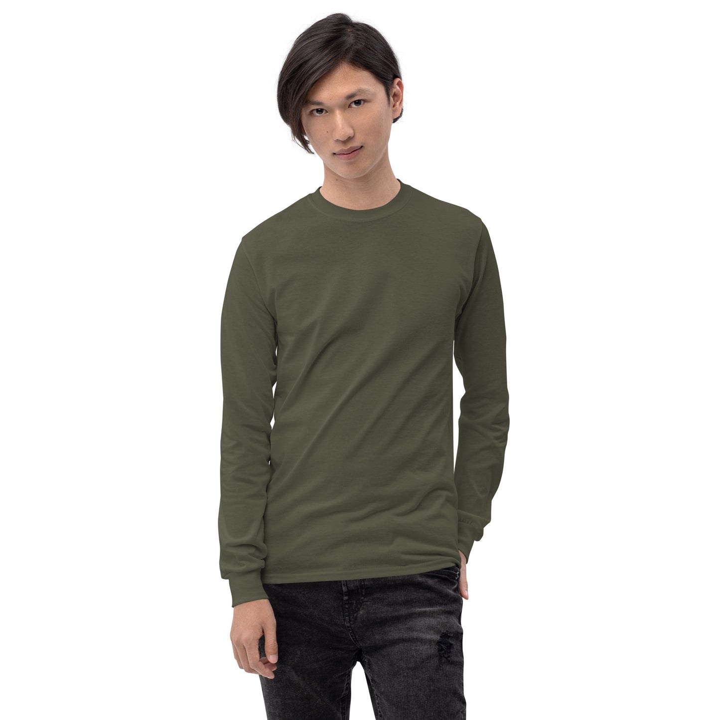 MEN'S LONG SLEEVE TSHIRT PLAIN TSHIRTS BLANK TSHIRT FOR MEN