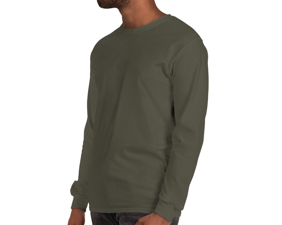 MEN'S LONG SLEEVE TSHIRT PLAIN TSHIRTS BLANK TSHIRT FOR MEN