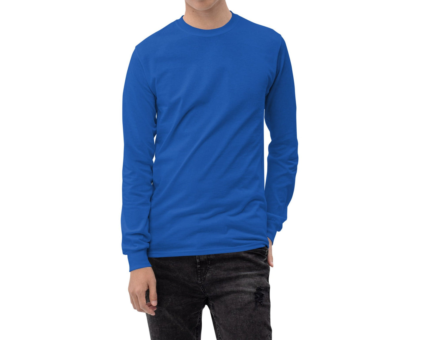 MEN'S LONG SLEEVE TSHIRT PLAIN TSHIRTS BLANK TSHIRT FOR MEN