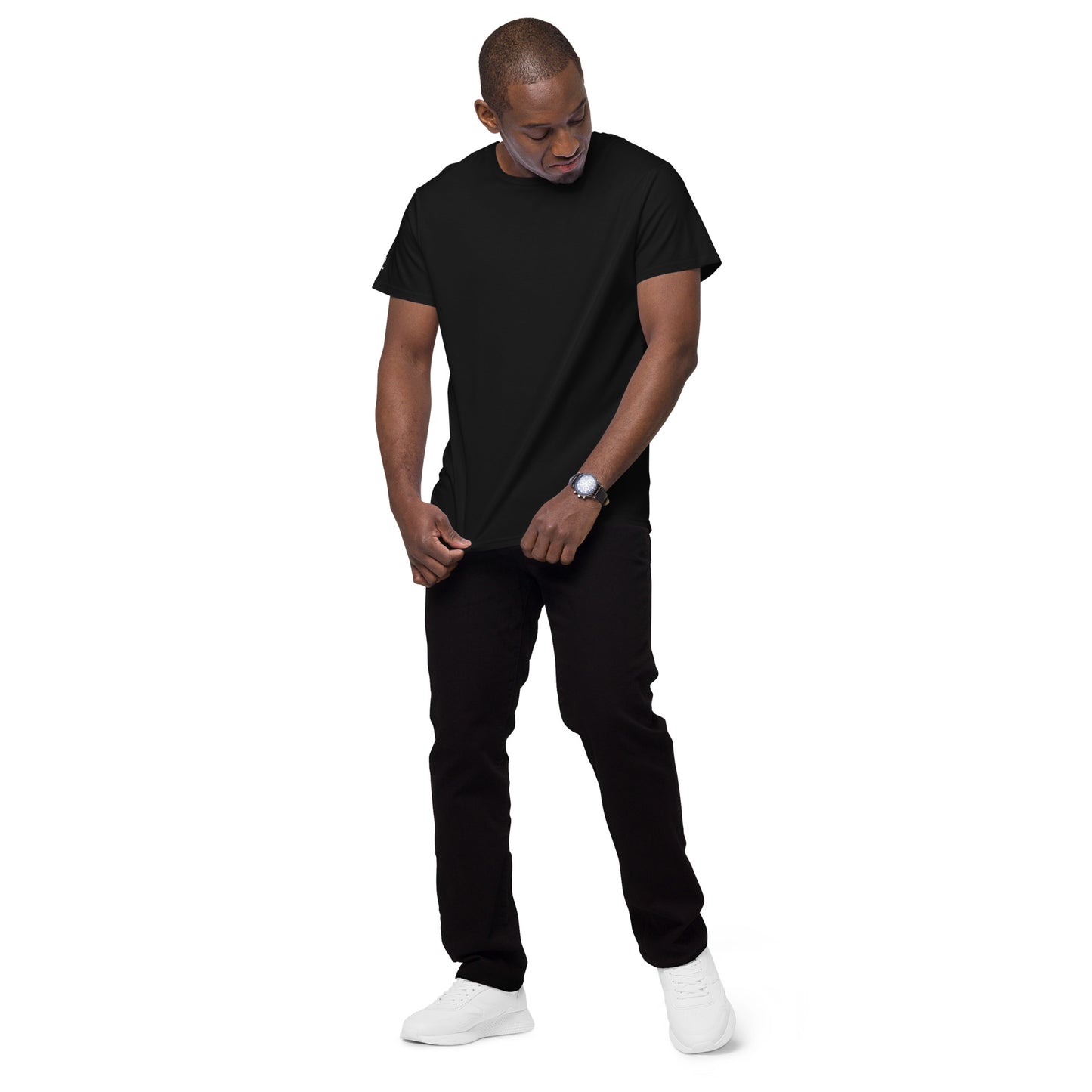 MEN'S PREMIUM COTTON TSHIRT BLACK TSHIRT FOR MEN