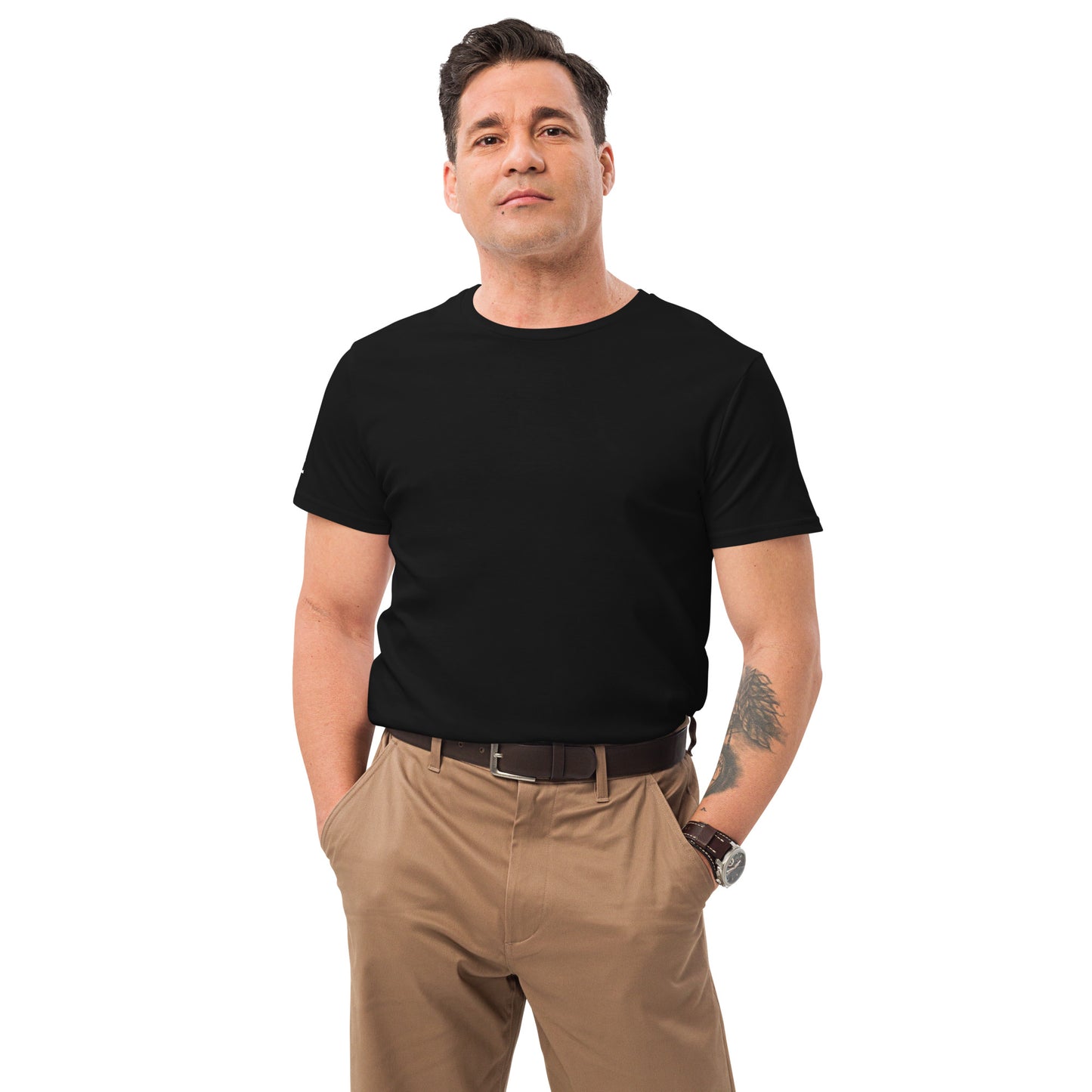 MEN'S PREMIUM COTTON TSHIRT BLACK TSHIRT FOR MEN