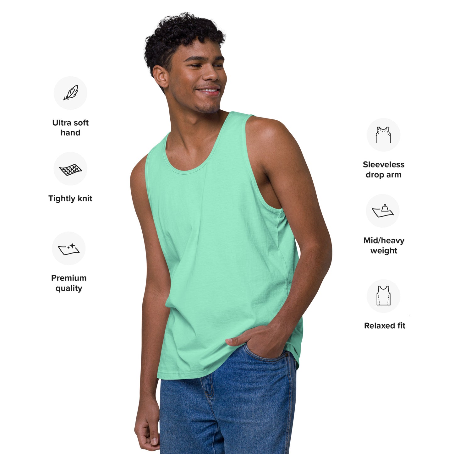 MENS PREMIUM COTTON TANK