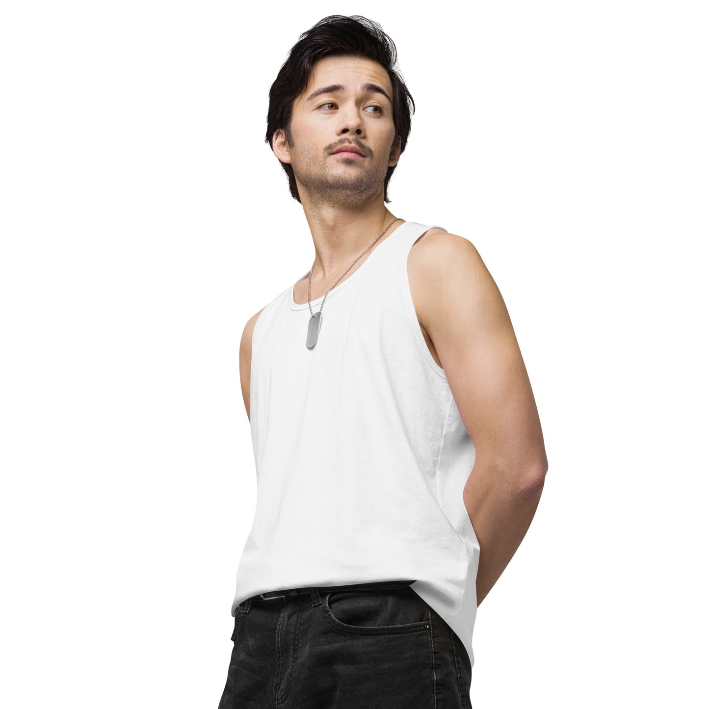 PREMIUM COTTON TANK WHITE