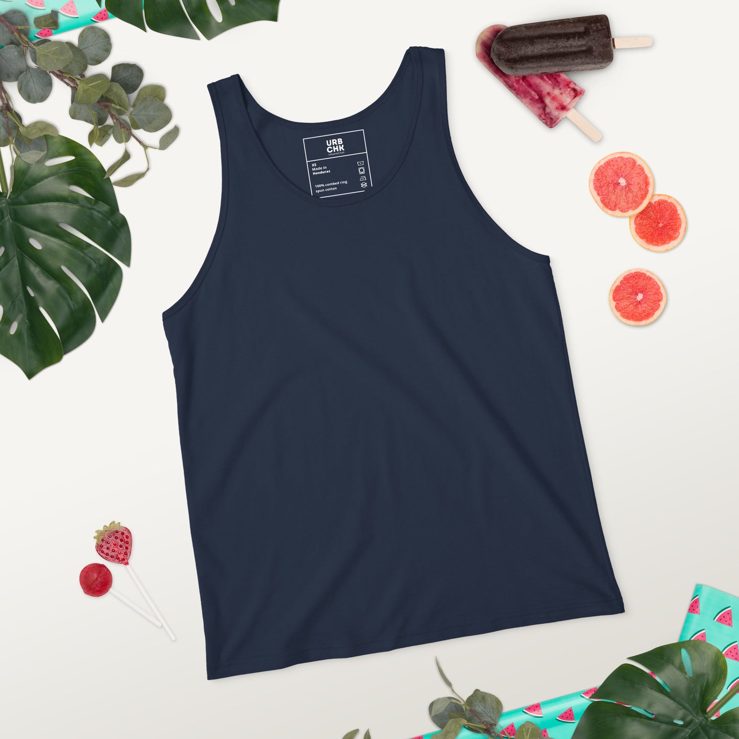 MENS CLASSIC PLAIN TANK TOP