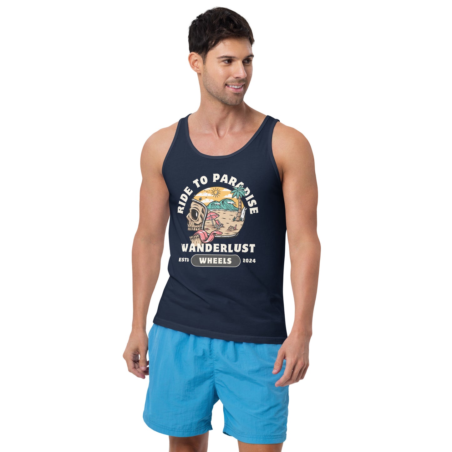 SUMMER BEACH TANK TOP MEN