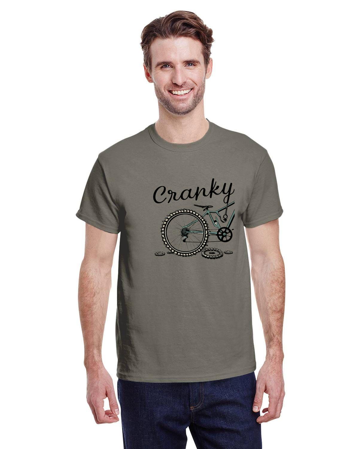 MEN'S CREWNECK TSHIRT BICYCLE TSHIRTS BIKE TSHIRTS FOR MEN G500