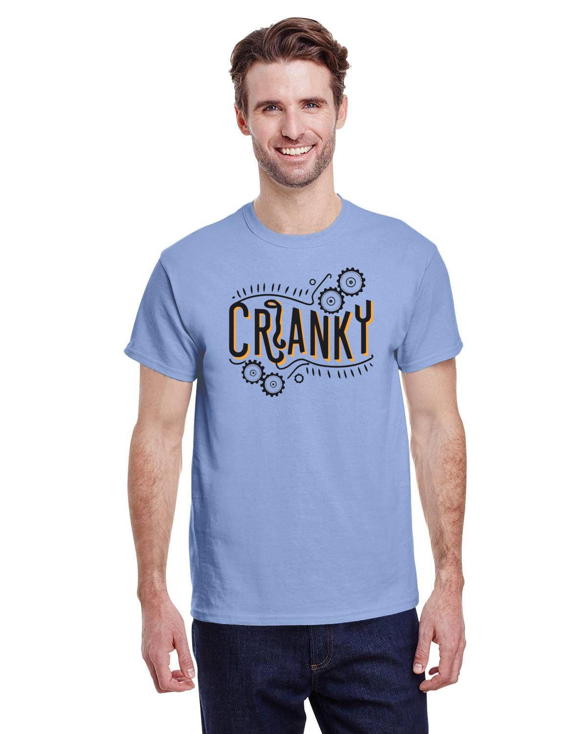 CREWNECK ULTRA COTTON CRANKY TSHIRT FOR MEN