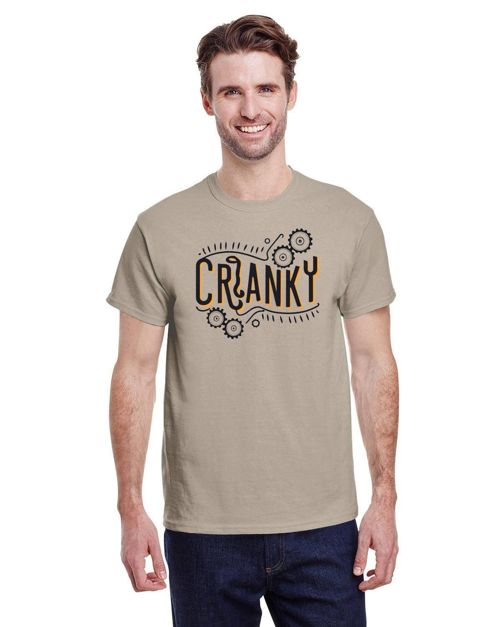 CREWNECK ULTRA COTTON CRANKY TSHIRT FOR MEN