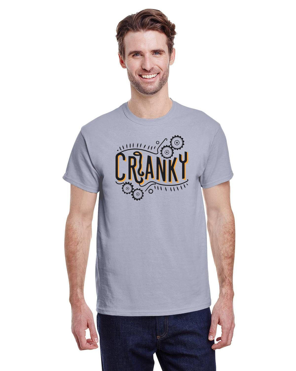 CREWNECK ULTRA COTTON CRANKY TSHIRT FOR MEN