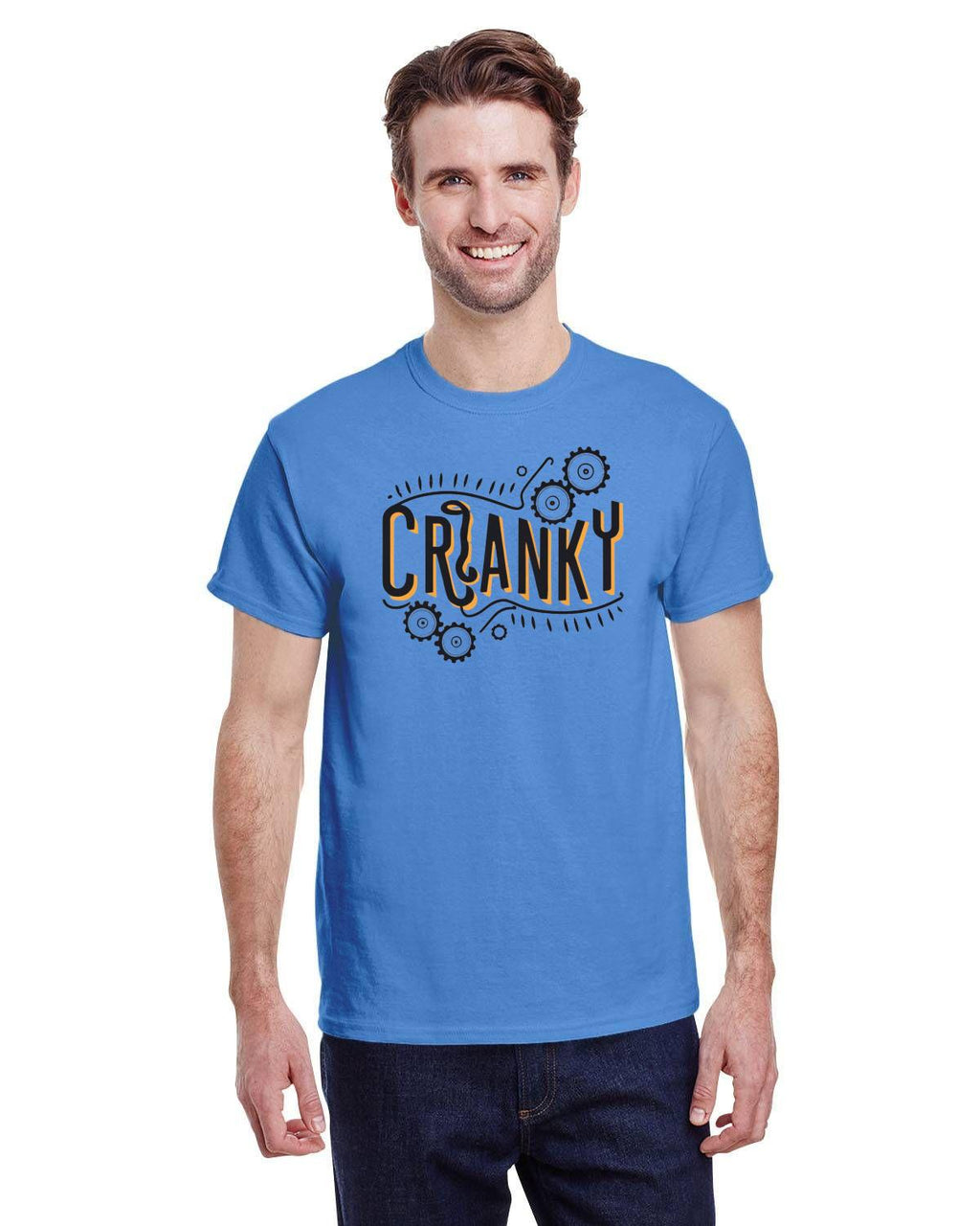 CREWNECK ULTRA COTTON CRANKY TSHIRT FOR MEN