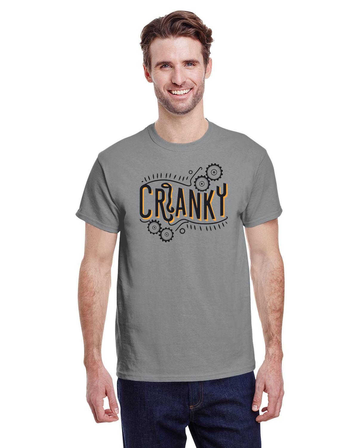 CREWNECK ULTRA COTTON CRANKY TSHIRT FOR MEN