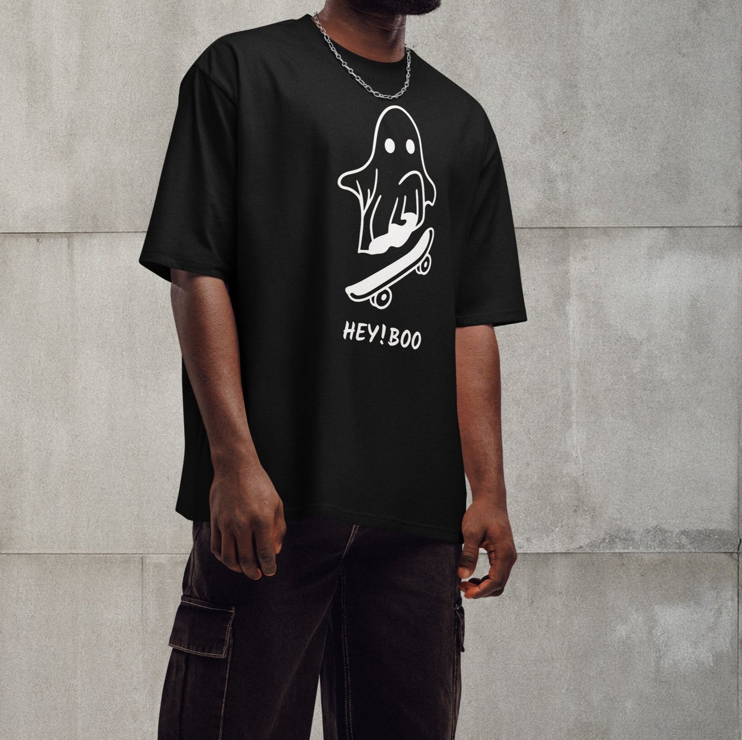 OVERSIZED HEAVYWEIGHT HALLOWEEN T-SHIRT FOR MEN