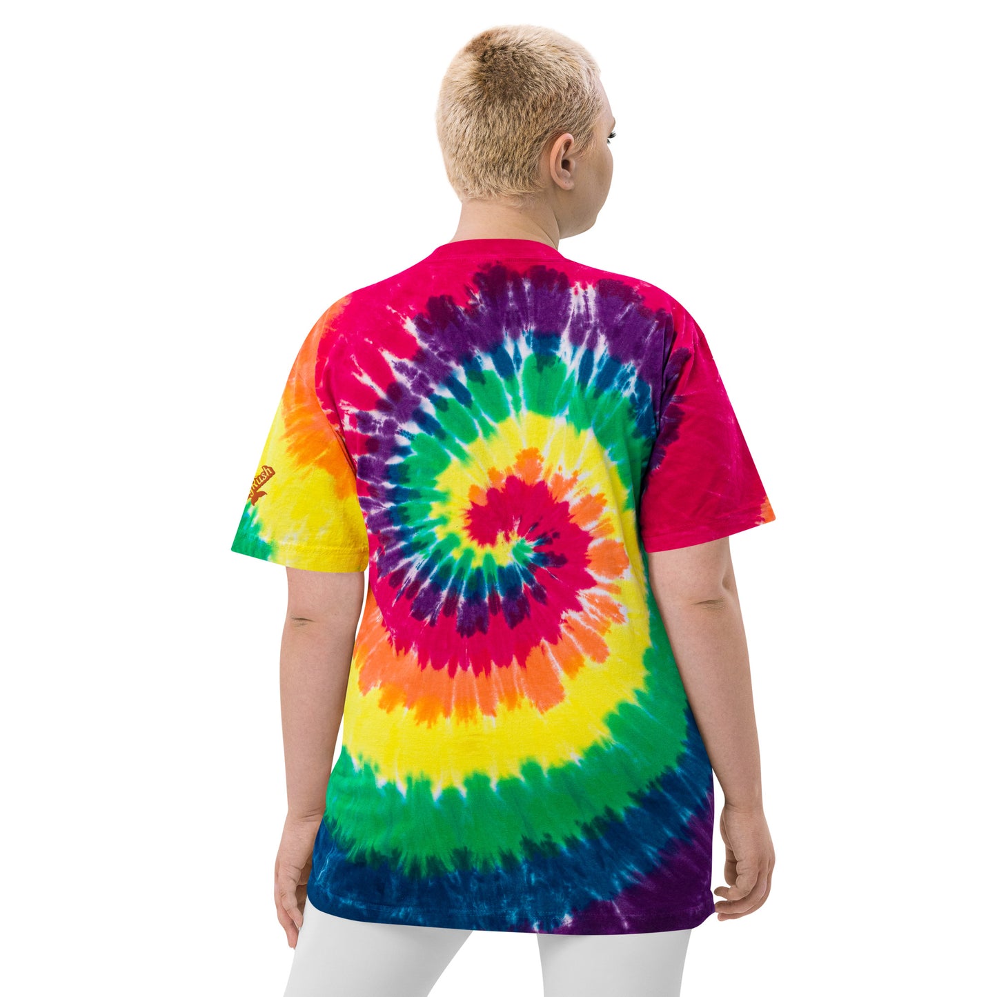 OVERSIZED TIE-DYE PREMIUM TSHIRT FOR WOMEN