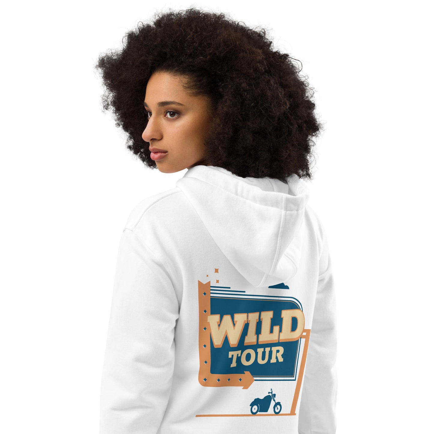 PREMIUM ECO HOODIE FOR WOMEN WILD TOUR