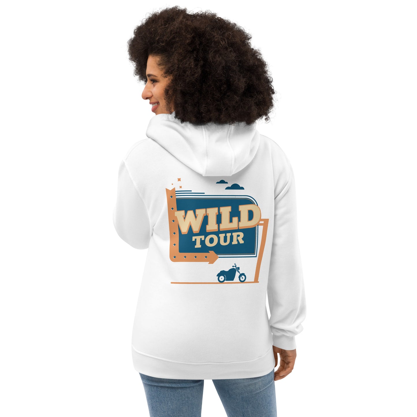 PREMIUM ECO HOODIE FOR WOMEN WILD TOUR