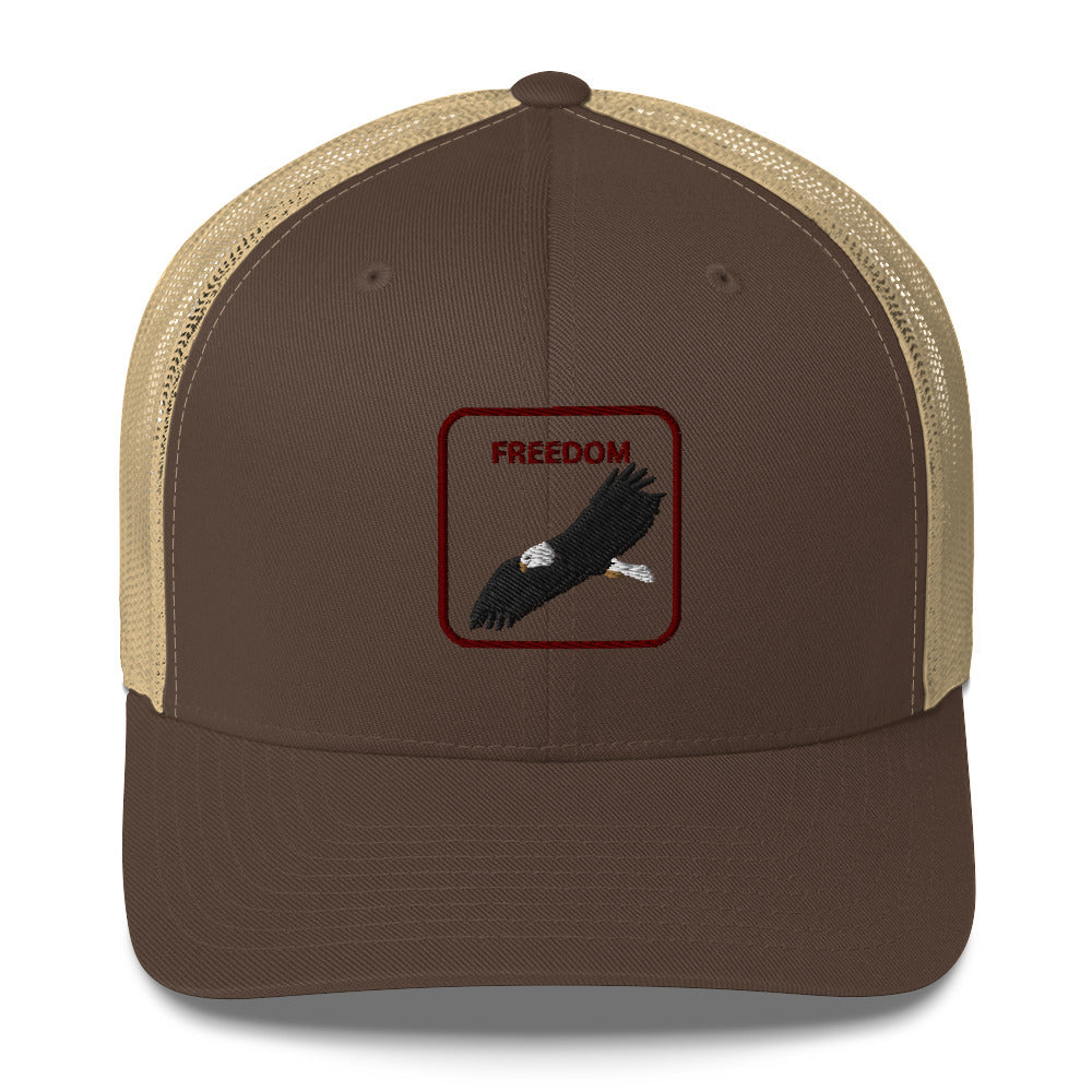 MEN TRUCKER CAP FREEDOM