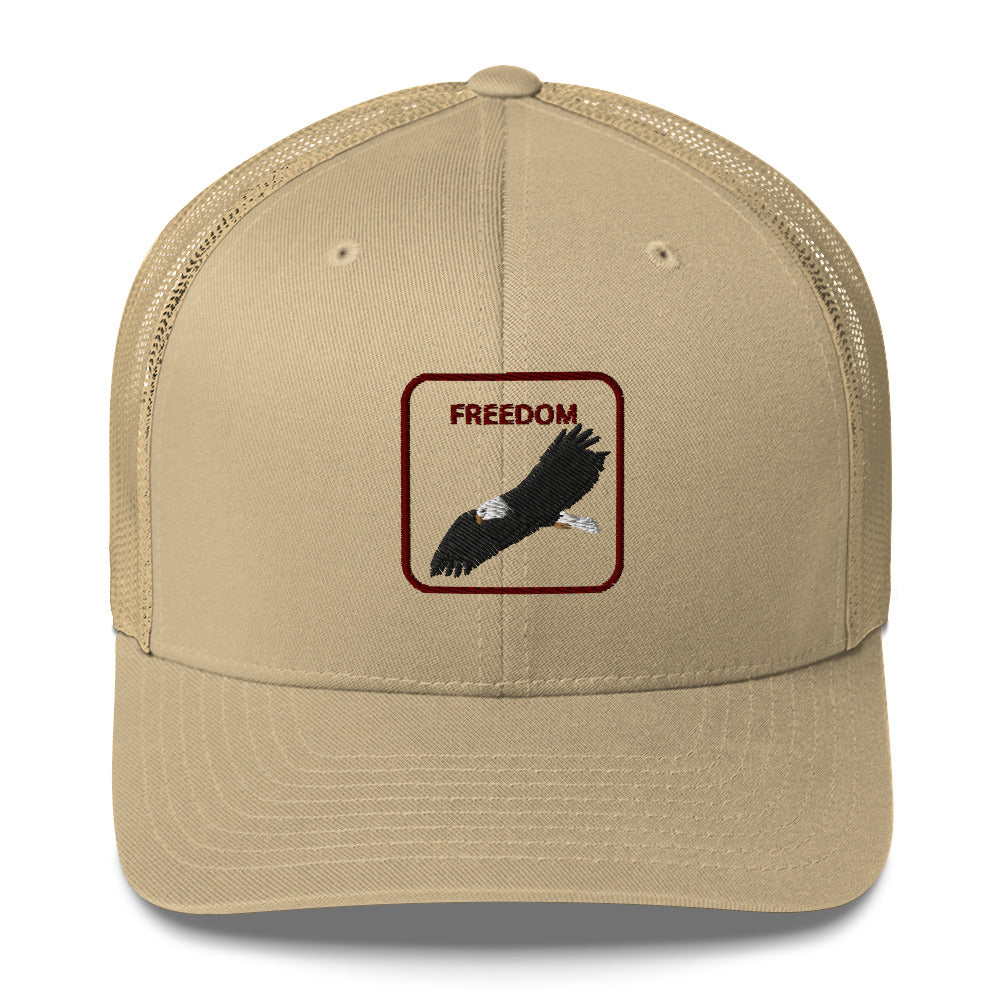 MEN TRUCKER CAP FREEDOM