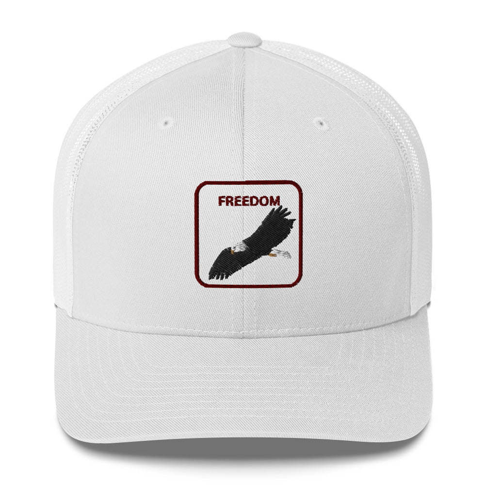 MEN TRUCKER CAP FREEDOM