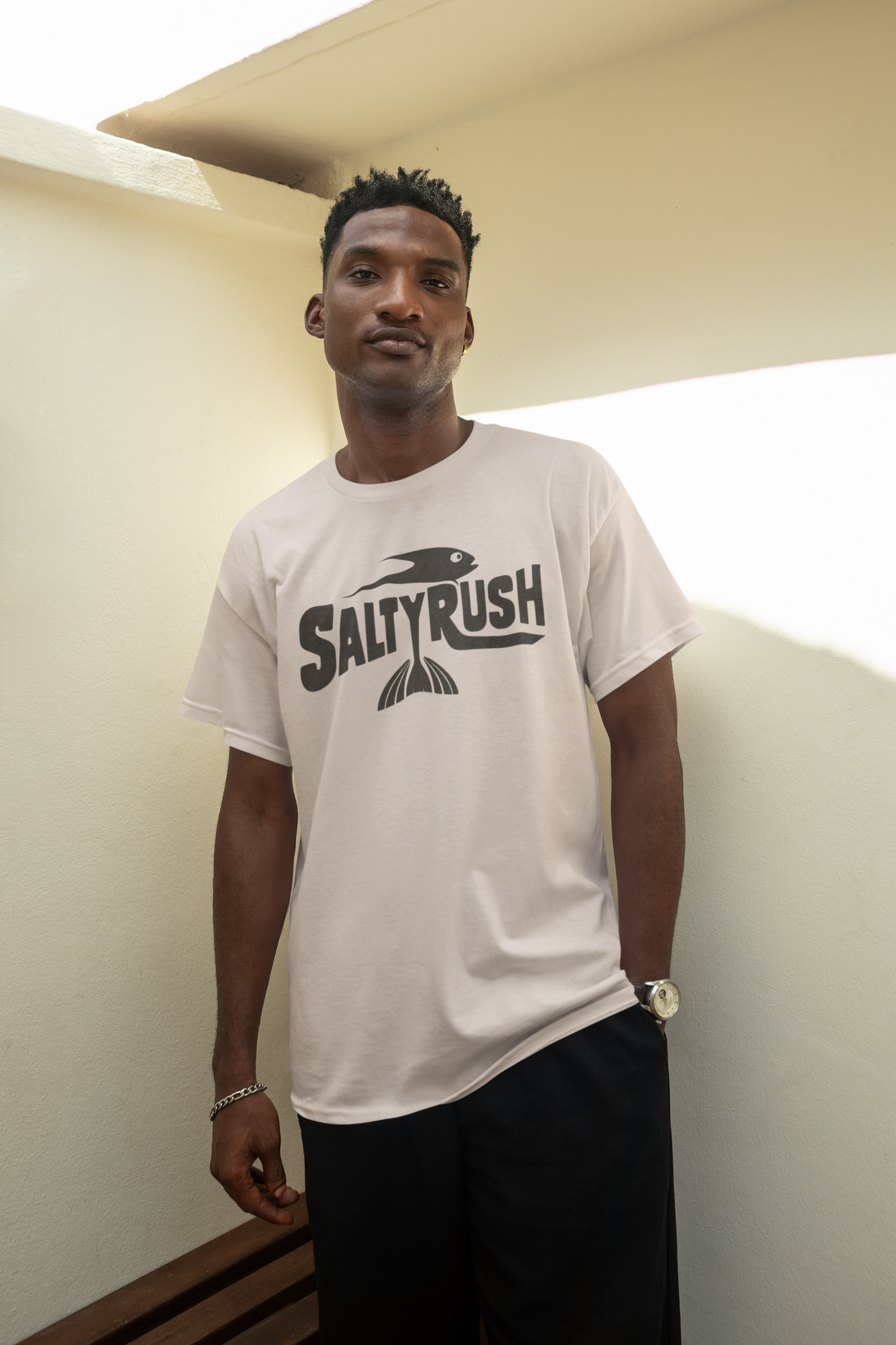 SALTY RUSH CREWNECK TSHIRT FOR MEN