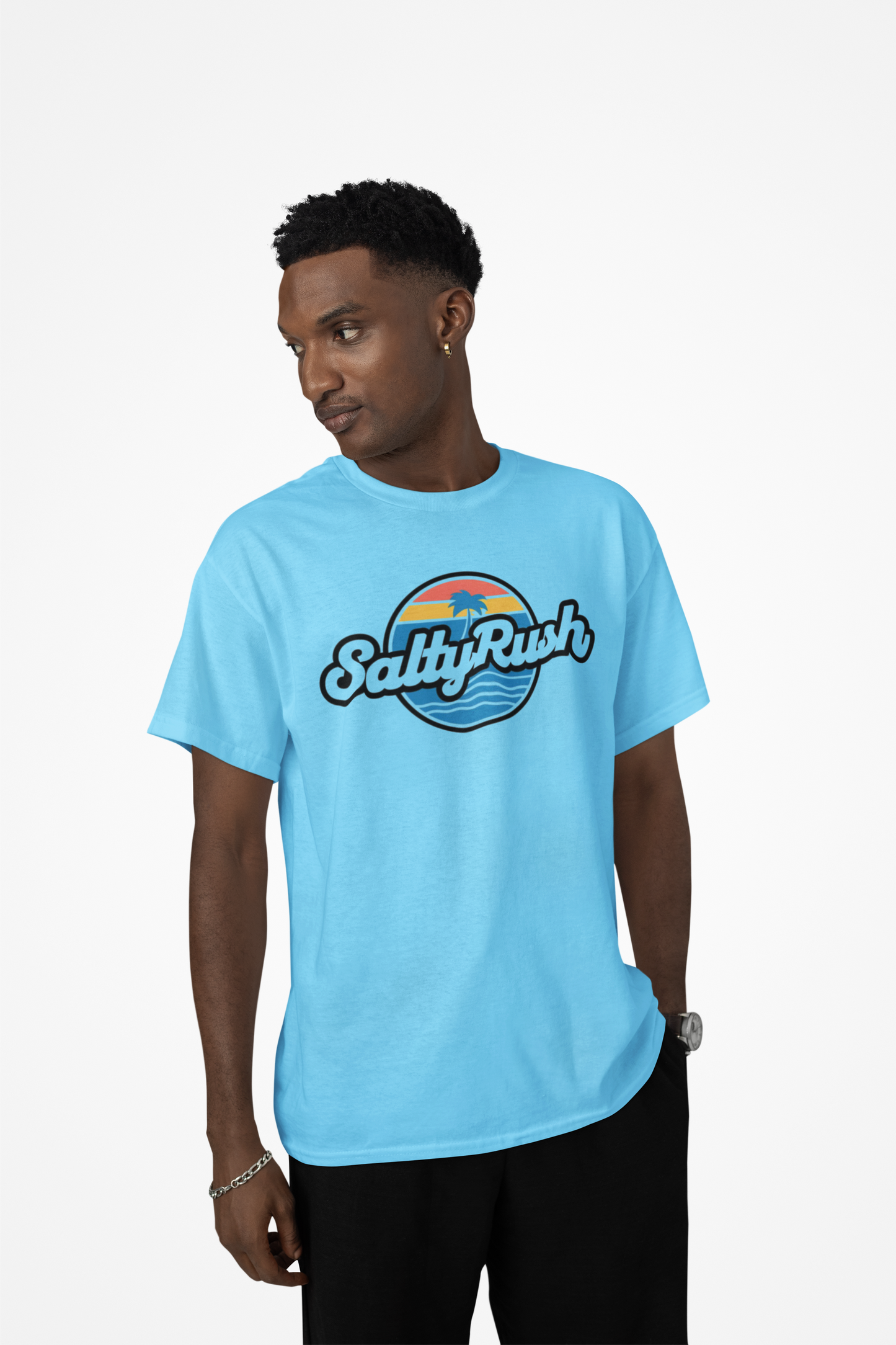 SALTY RUSH CREWNECK TSHIRT FOR MEN