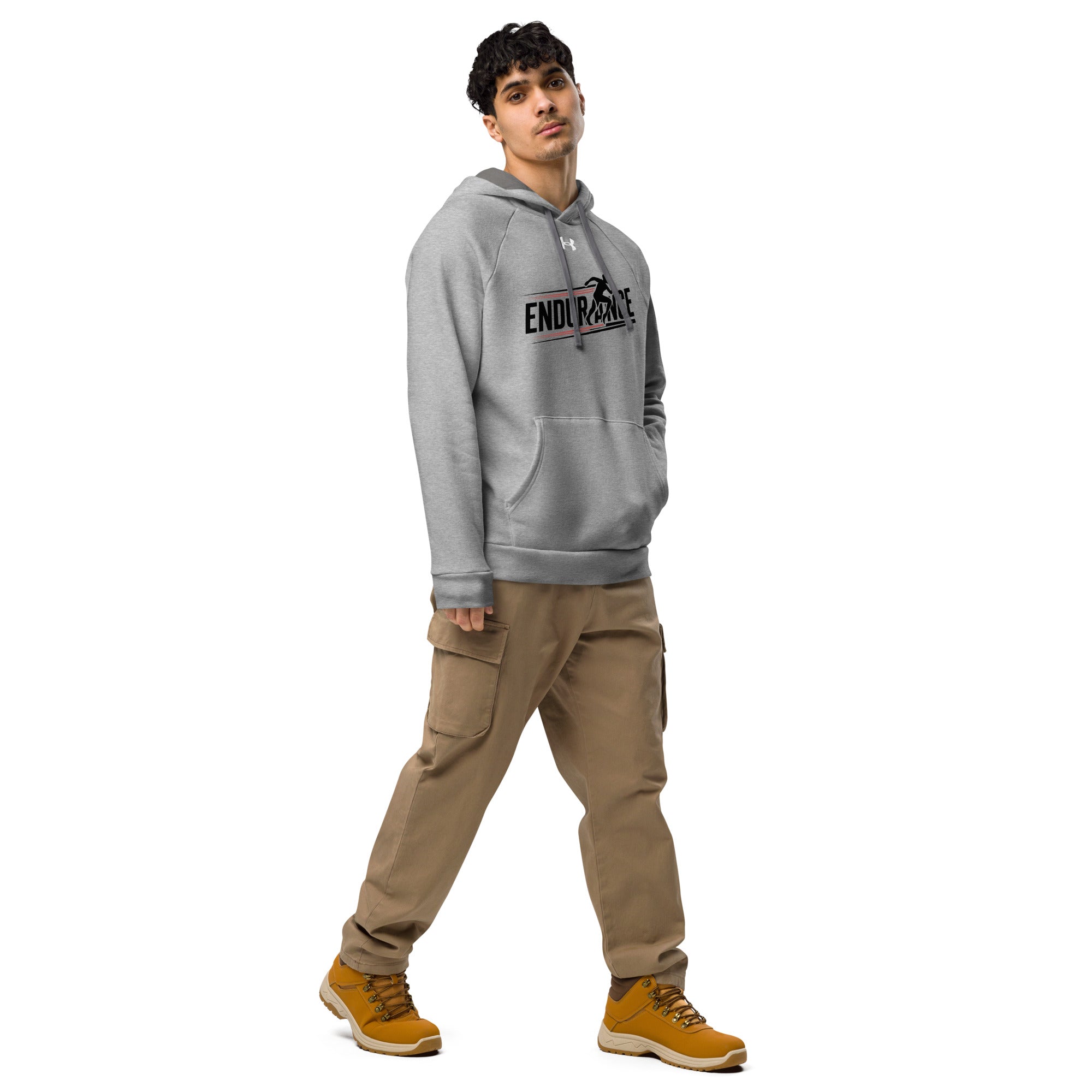 grey hoodie