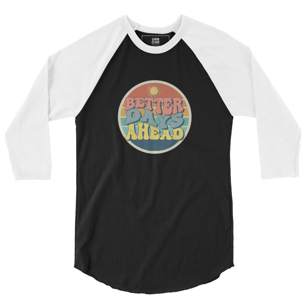 URBANITYCHEK 3/4 SLEEVE SHIRT FOR WOMEN BETTER DAYS AHEAD
