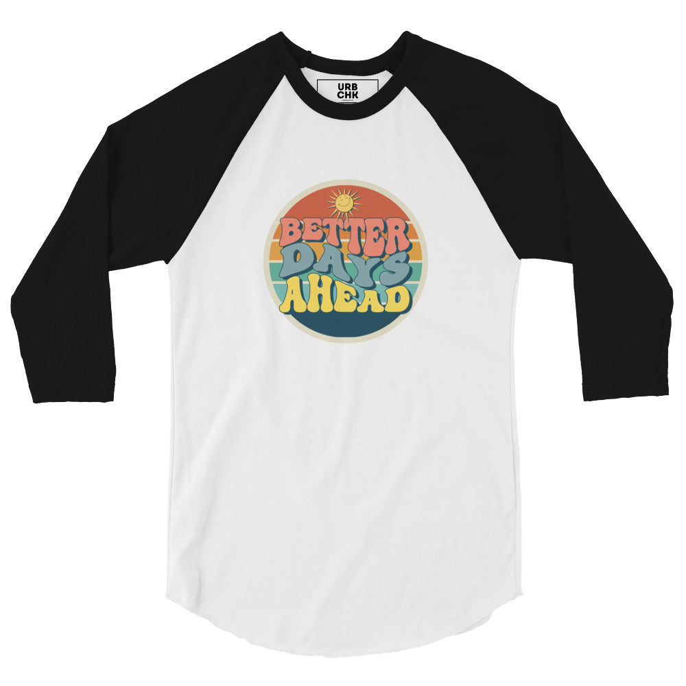 URBANITYCHEK 3/4 SLEEVE SHIRT FOR WOMEN BETTER DAYS AHEAD
