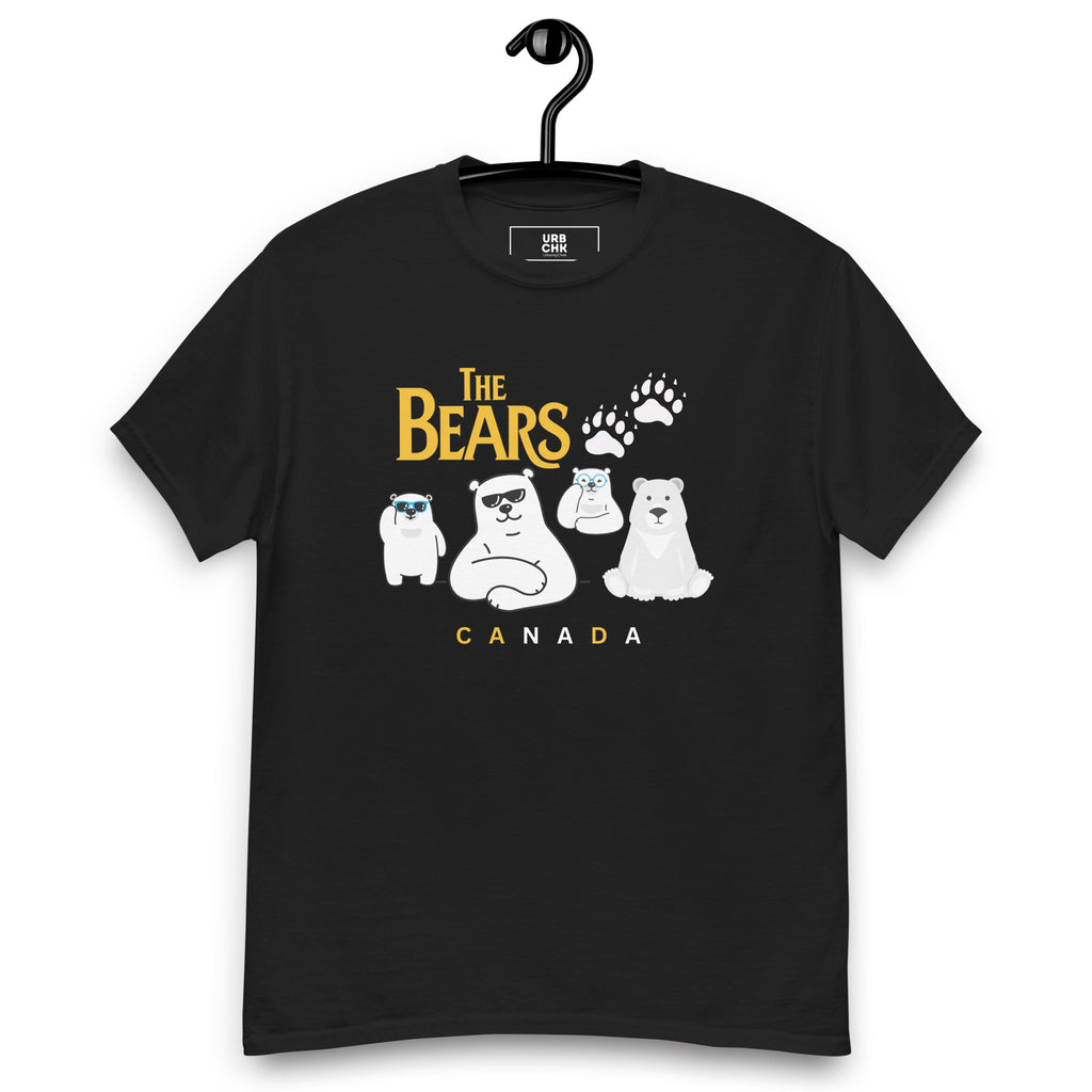 MEN'S GRAPHIC CREW NECK TEES THE BEARS T-SHIRT