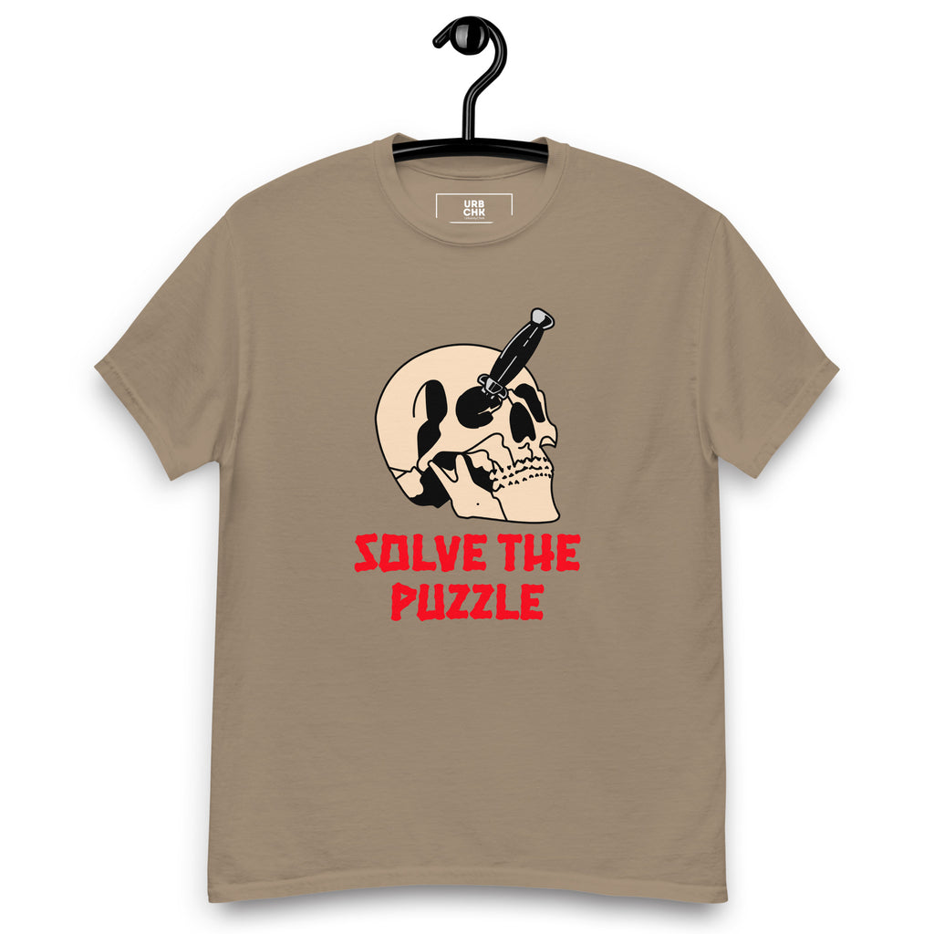 URBANITY CHEK SOLVE THE PUZZLE GRAPHIC T-SHIRT