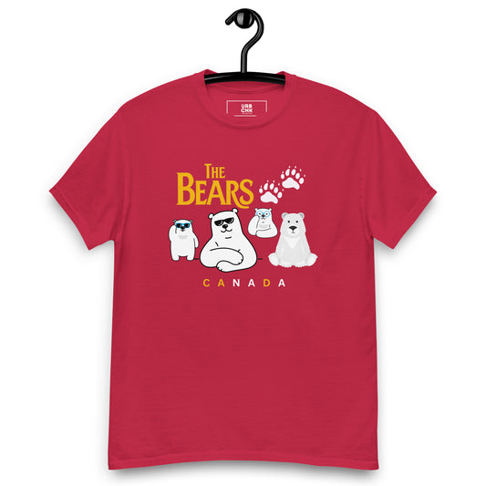 MEN'S GRAPHIC CREW NECK TEES THE BEARS T-SHIRT