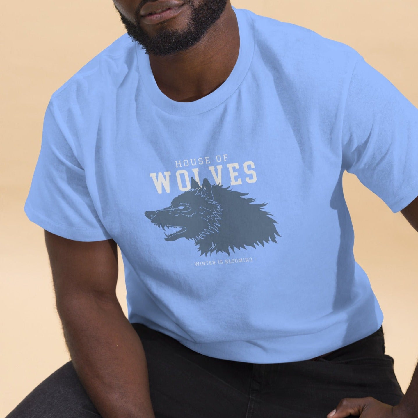 URBANITYCHEK HOUSE OF WOLVES GRAPHIC T-SHIRT