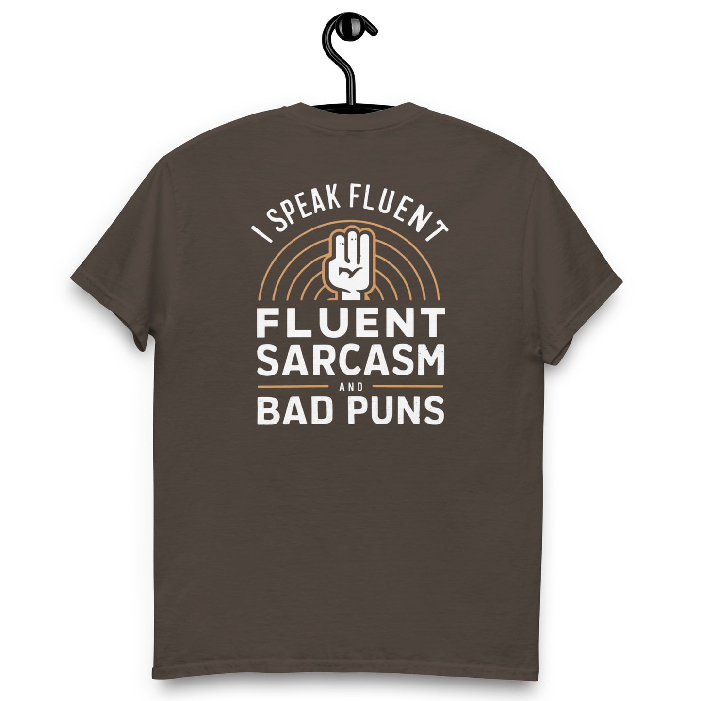 I SPEAK FLUENT SARCASM T-SHIRT FUNNY MEN'S SHIRTS