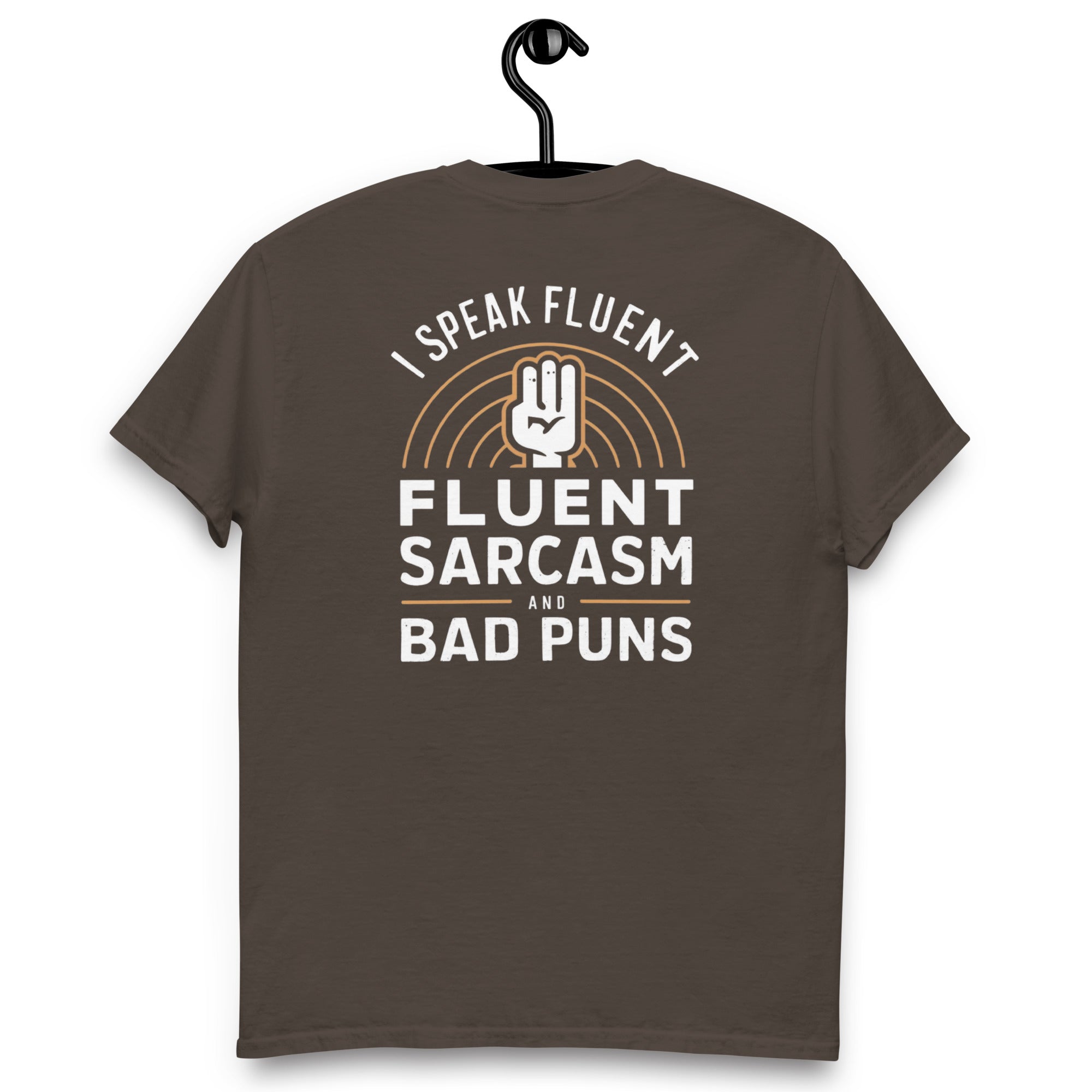 I SPEAK FLUENT SARCASM T-SHIRT FUNNY MEN'S SHIRTS