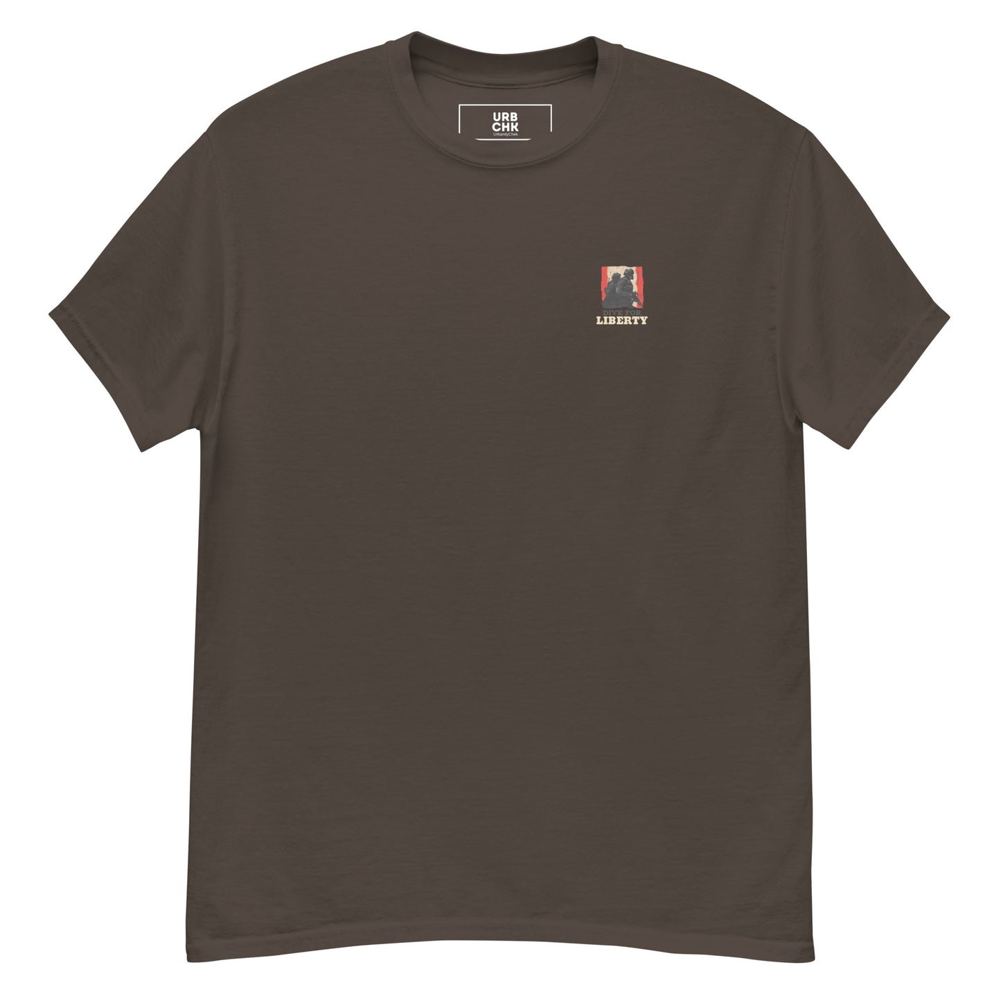 URBANITYCHEK CREW DIVE FOR LIBERTY T-SHIRT