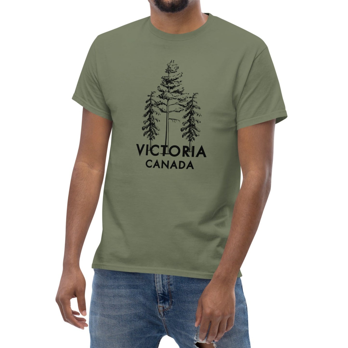 CLASSIC CREWNWCK COTTON T-SHIRT VICTORIA CANADA