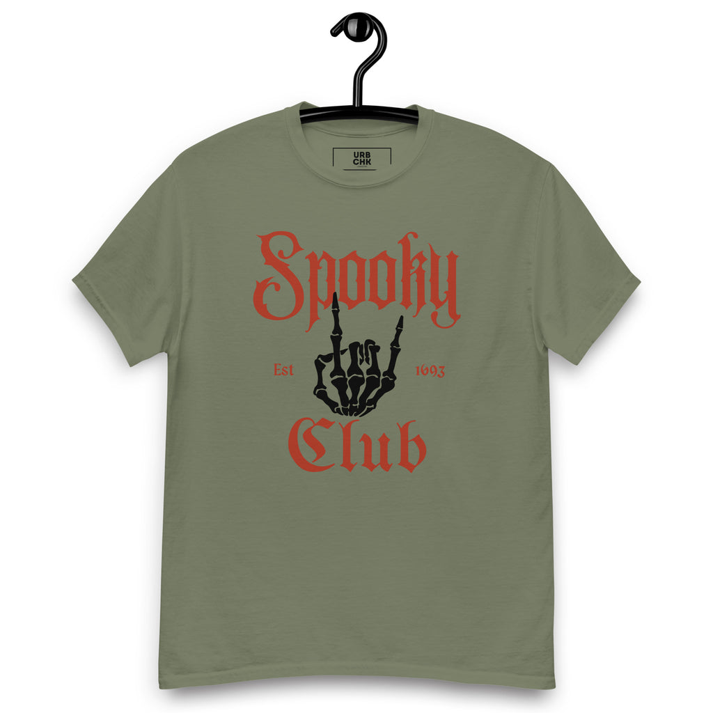 SPOOKY CLUB HALLOWEEN MEN'S CLASSIC T-SHIRT