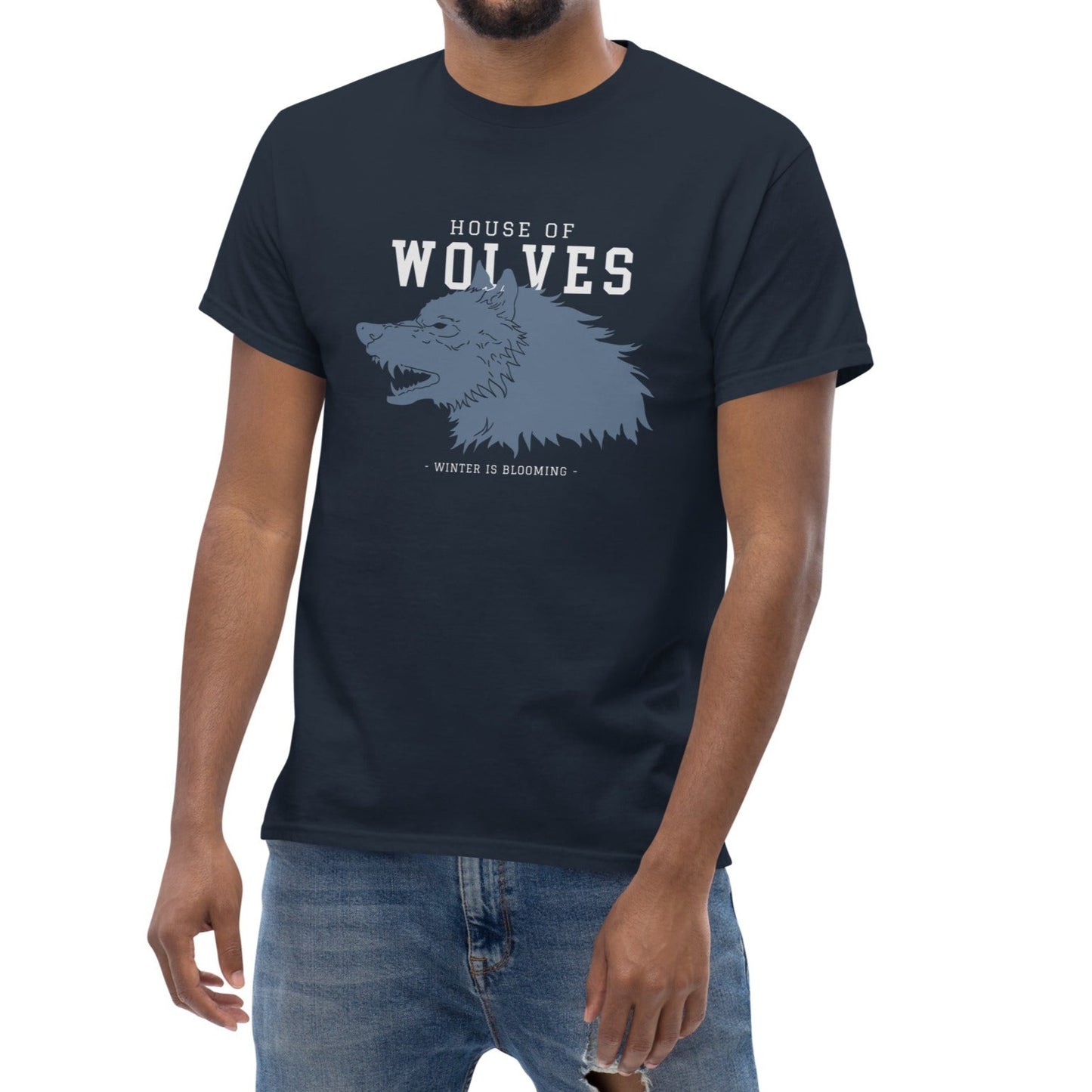 URBANITYCHEK HOUSE OF WOLVES GRAPHIC T-SHIRT